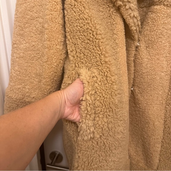 A.L.C. Camel Teddy Coat - Picture 10 of 12